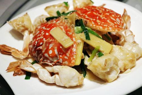 姜蔥炒蟹