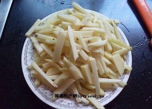 過油土豆條