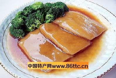 鮑汁扒柚皮