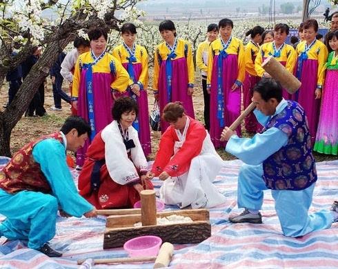 朝鮮族打糕